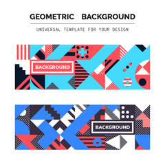 Abstract Geometric Backgrounds