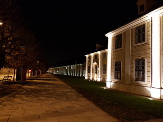 Night View of Vienna Mozart Hall