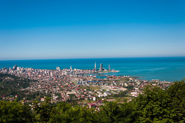 Batumi city view in Georgia