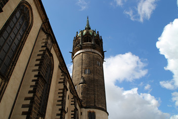 Fototapeta premium Die Wittenberger Schlosskirche