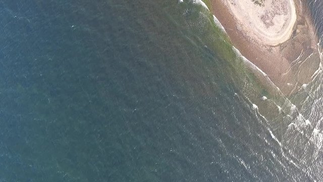 Areal view Baltic Sea