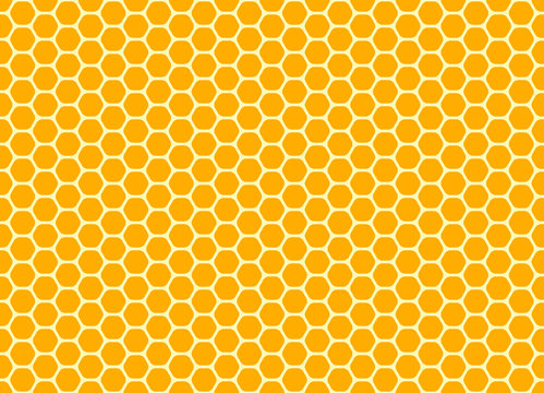 Seamless Honeycomb background texture