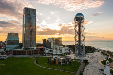 Batumi city view in Georgia
