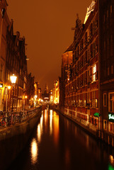 Amsterdam bei Nacht