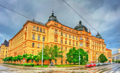 Obraz premium Regional Court in Brno, Czech Republic