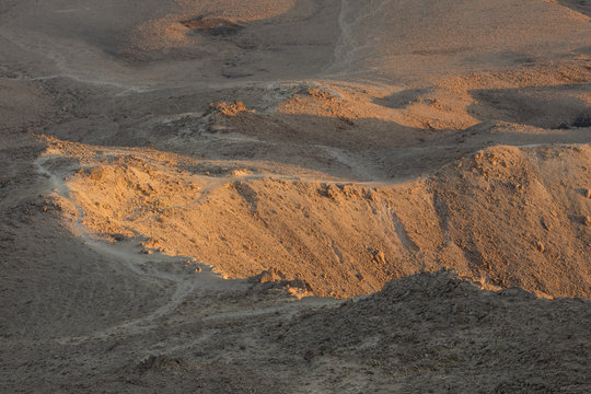 View of Makhtesh Ramon Crater, Negev Desert, Israel