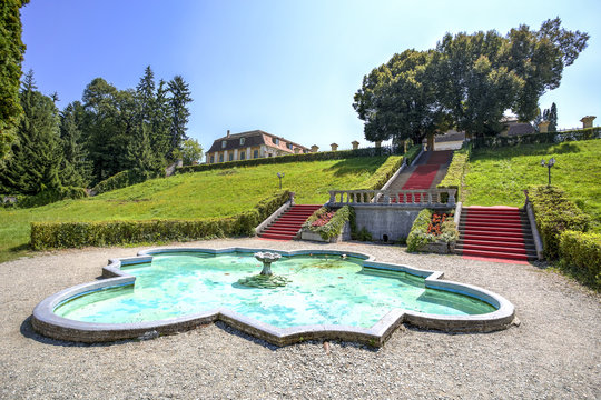 Brukenthal gardens, Romania