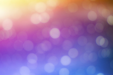 Multi-color glitter vintage lights,bokeh for blur background.