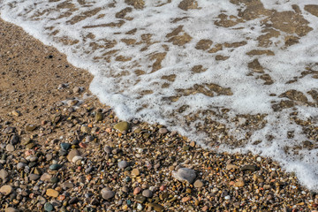 stones on the sand