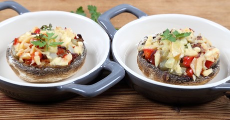 Stuffed champignon