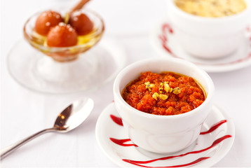 Indian Gajar Ka Halwa Dessert