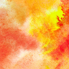 Orange watercolor texture