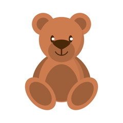 teddy bear icon image vector illustration design 
