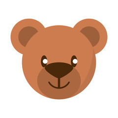 teddy bear icon image vector illustration design 