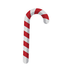 candy cane christmas related icon image vector illustration design 