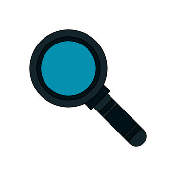 magnifying glass icon image vector illustration design 