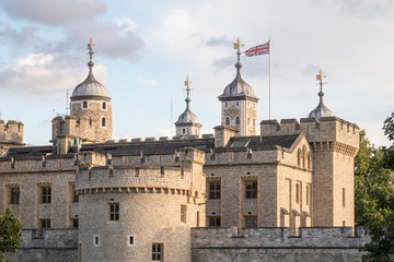Fototapeta na wymiar The Tower of London in England