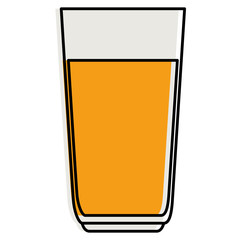 glass with juice icon