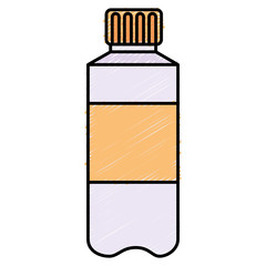 plastic bottle isolated icon