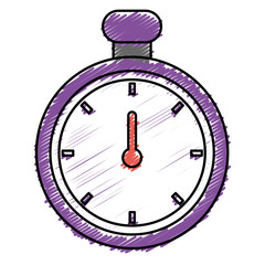 chronometer timer isolated icon
