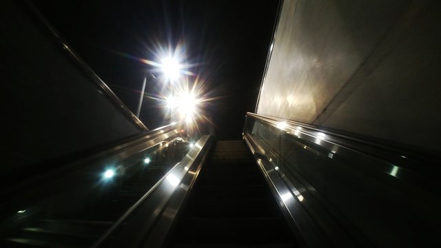 Scale mobili della metropolitana