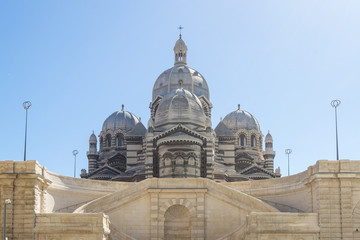 Fototapeta na wymiar Cathédrale de la Major à Marseille