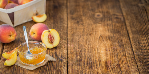 Fresh made Peach Jam