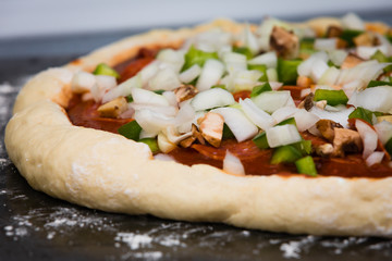 Pizza Close Up