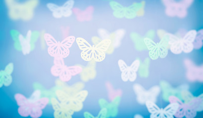 Obraz na płótnie Canvas Abstract butterfly background