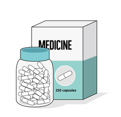 medicine / package illustration