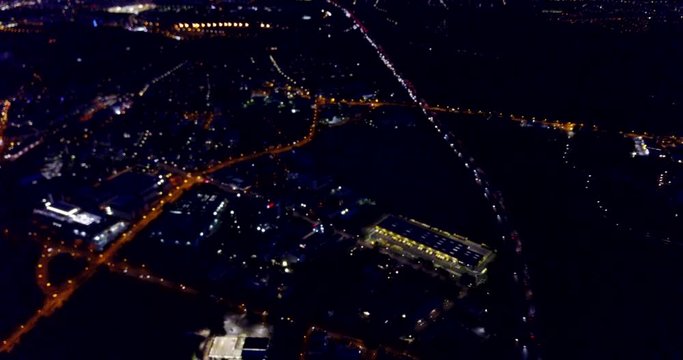 Eschborn bei Nacht