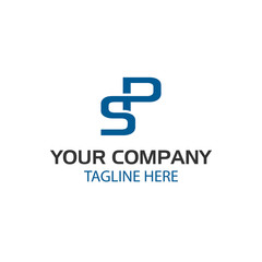 Creative Letter S and P Logo Design