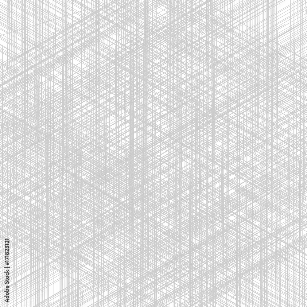 Poster White and gray vertical stripes texture pattern for Realistic graphic design fabric material wallpaper background. Grunge overlay texture random lines. Vector illustration