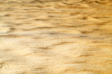 Beautiful texture of yellow sand
