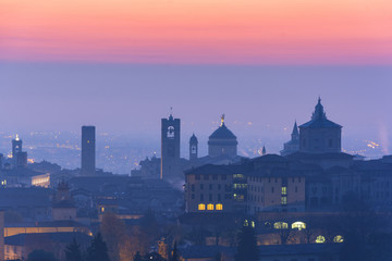 Sunrise in Città Alta