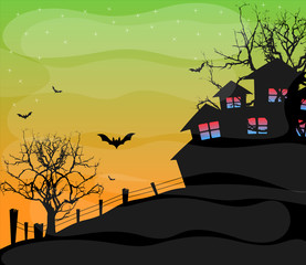 Halloween Design Background Vector