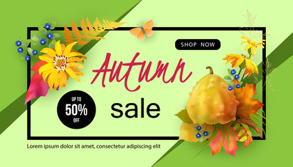 Autumn Sale Design
