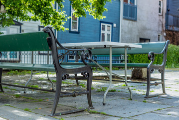 Colorful streets in the center of Bergen in Norway - 2