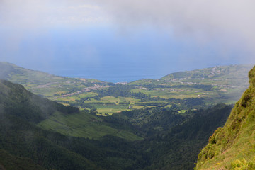 Fototapeta premium Peak of Pico da Vara (azores)
