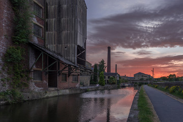 Old mill on canal © Michael Garner