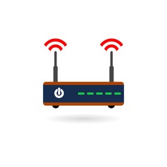 Wireless Ethernet modem router
