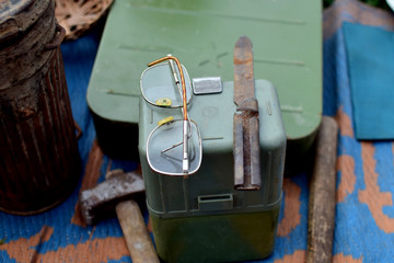 vintage accessories and tools