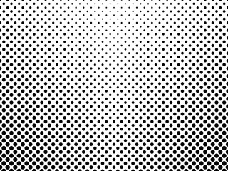 Gradient half tone dots background. Pop art texture. Pop art template. Vector illustration. - 171837361