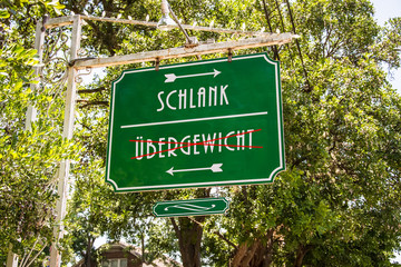 Schild 264 - Schlank