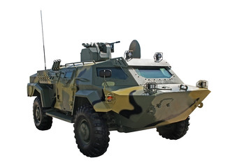 Mobile armored vehicle 