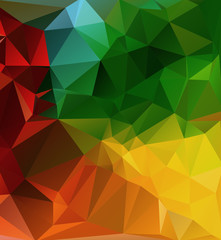 Vintage Design Colorful Pattern