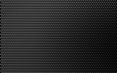 gray triangles. grey black background pattern. monochrome grunge texture. halftone effect. dark vector illustration