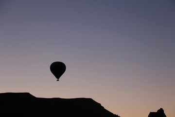 balloon silhouette