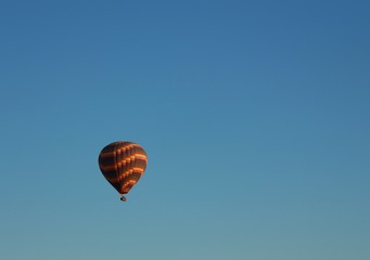 single balloon in the sky