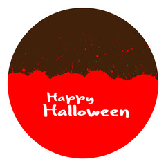 Grunge Halloween Banner Design